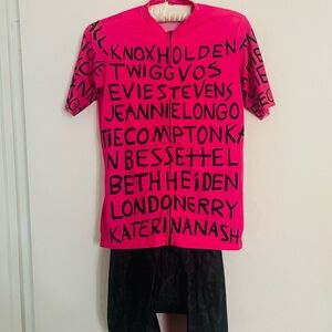 Bold Pink Women's Graphic Jersey